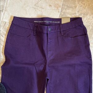 Chico’s NWT Perfect Stretch Girlfriend Slim Leg Jeans